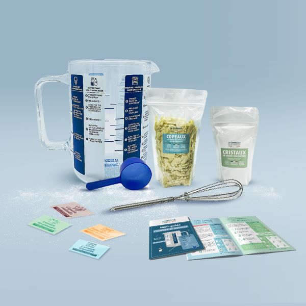 Verre doseur avec kit pour fabriquer ses produits d'entretien - 3